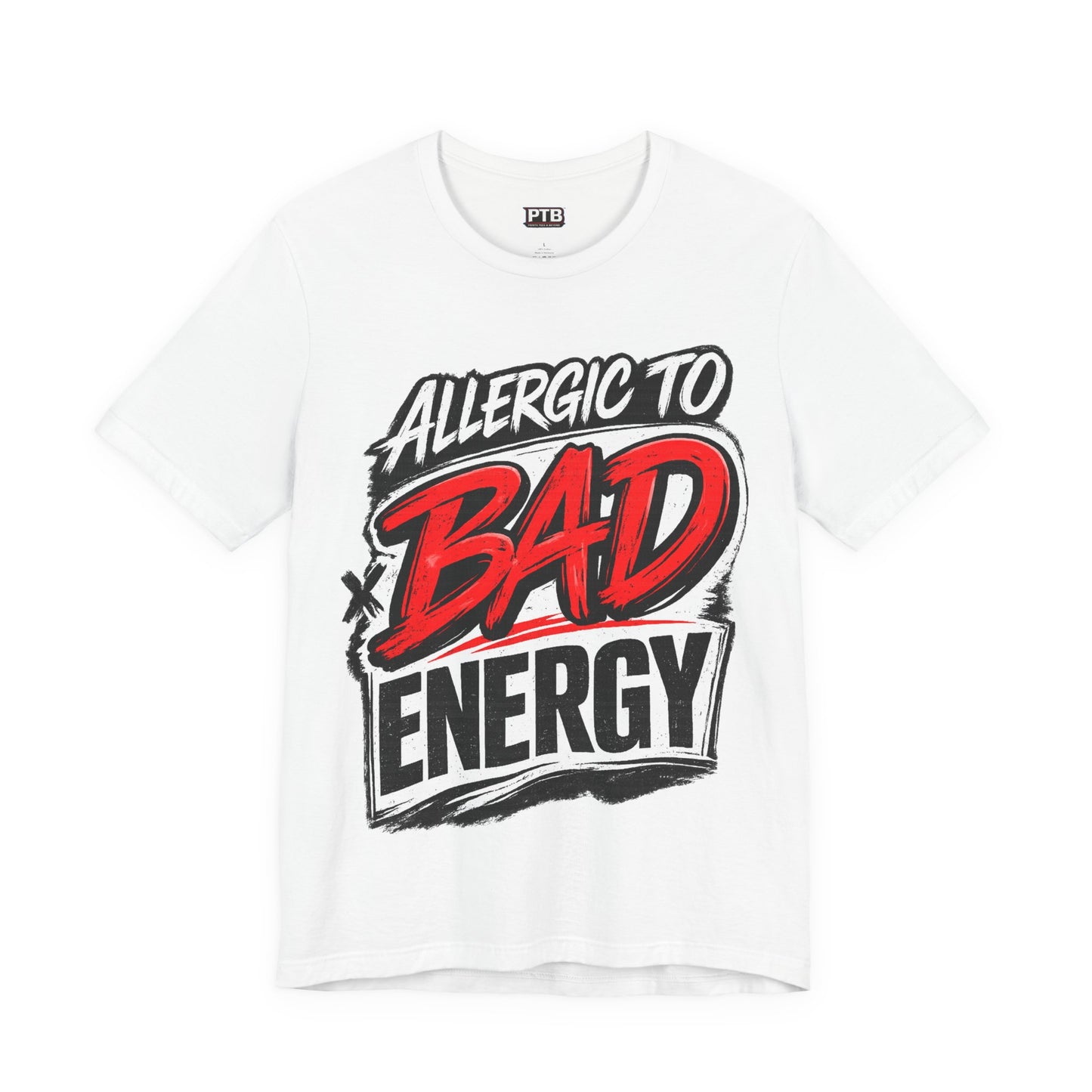 Allergic To Bad Energy-Premium Jersey Tee