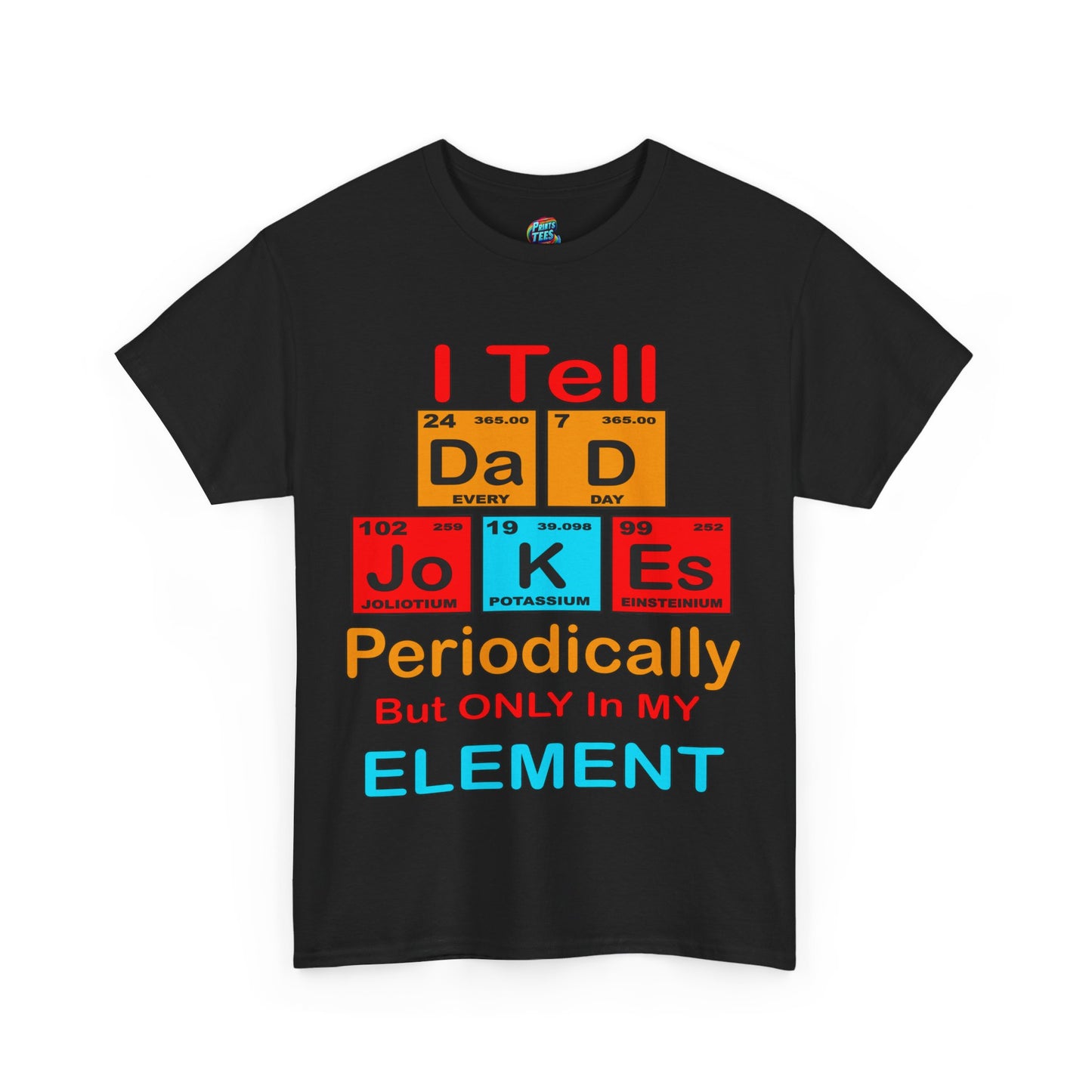 Dad Jokes-Heavy Cotton Classic Tee