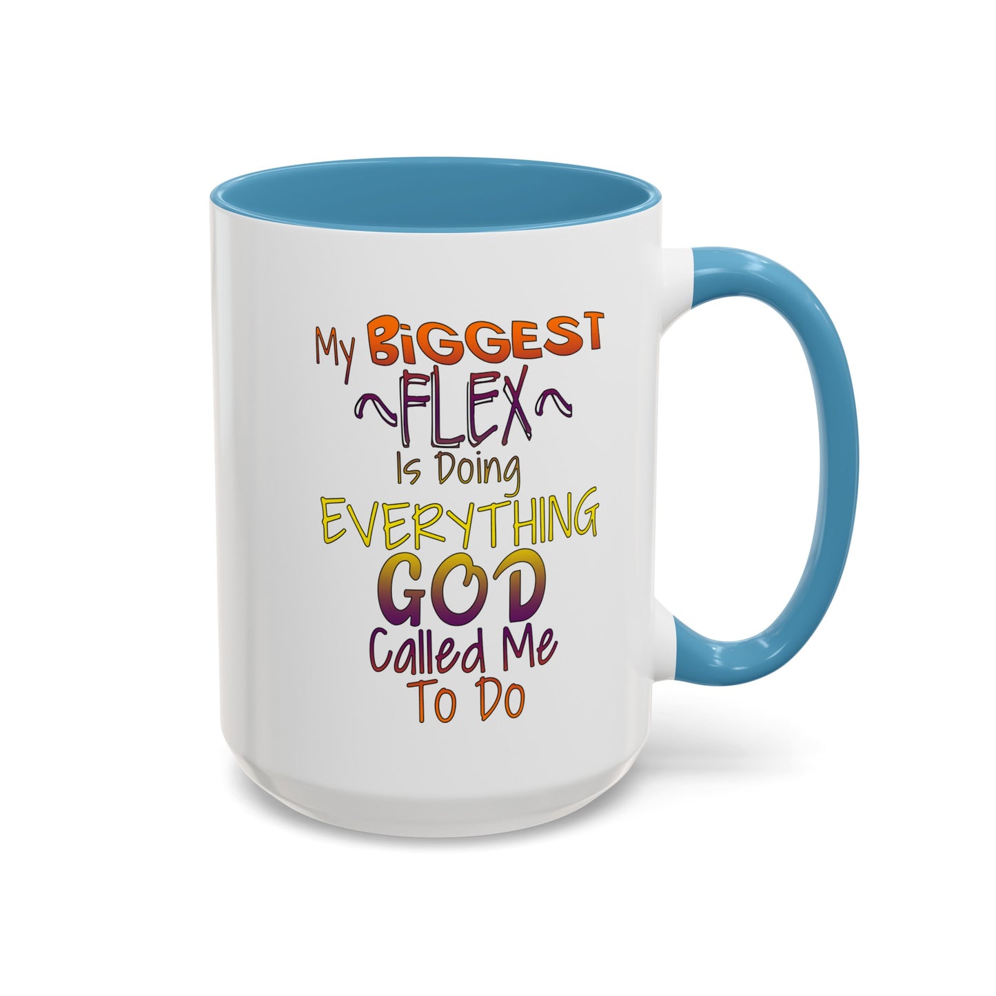 Biggest Flex-Accent Coffee Mug (11, 15oz)