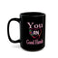 Good Hands-Black Mug (11oz, 15oz)