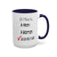 Buy Me A T-Shirt-Accent Coffee Mug (11, 15oz)