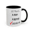 Buy Me A T-Shirt-Accent Coffee Mug (11, 15oz)