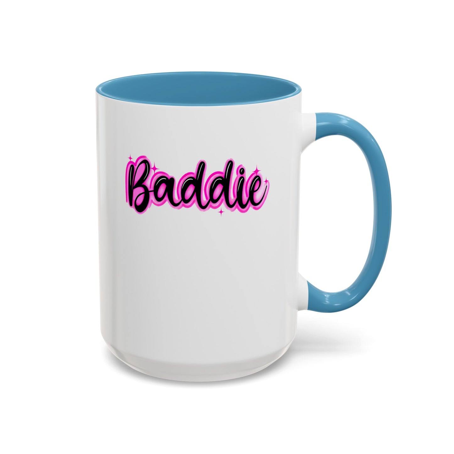 Baddie Gradient-Accent Coffee Mug (11, 15oz)