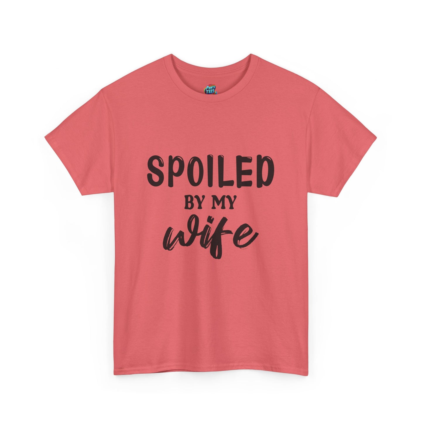 Spoiled by Wife-Heavy Cotton Classic Tee