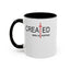 Created With Purpose-Accent Coffee Mug (11, 15oz)