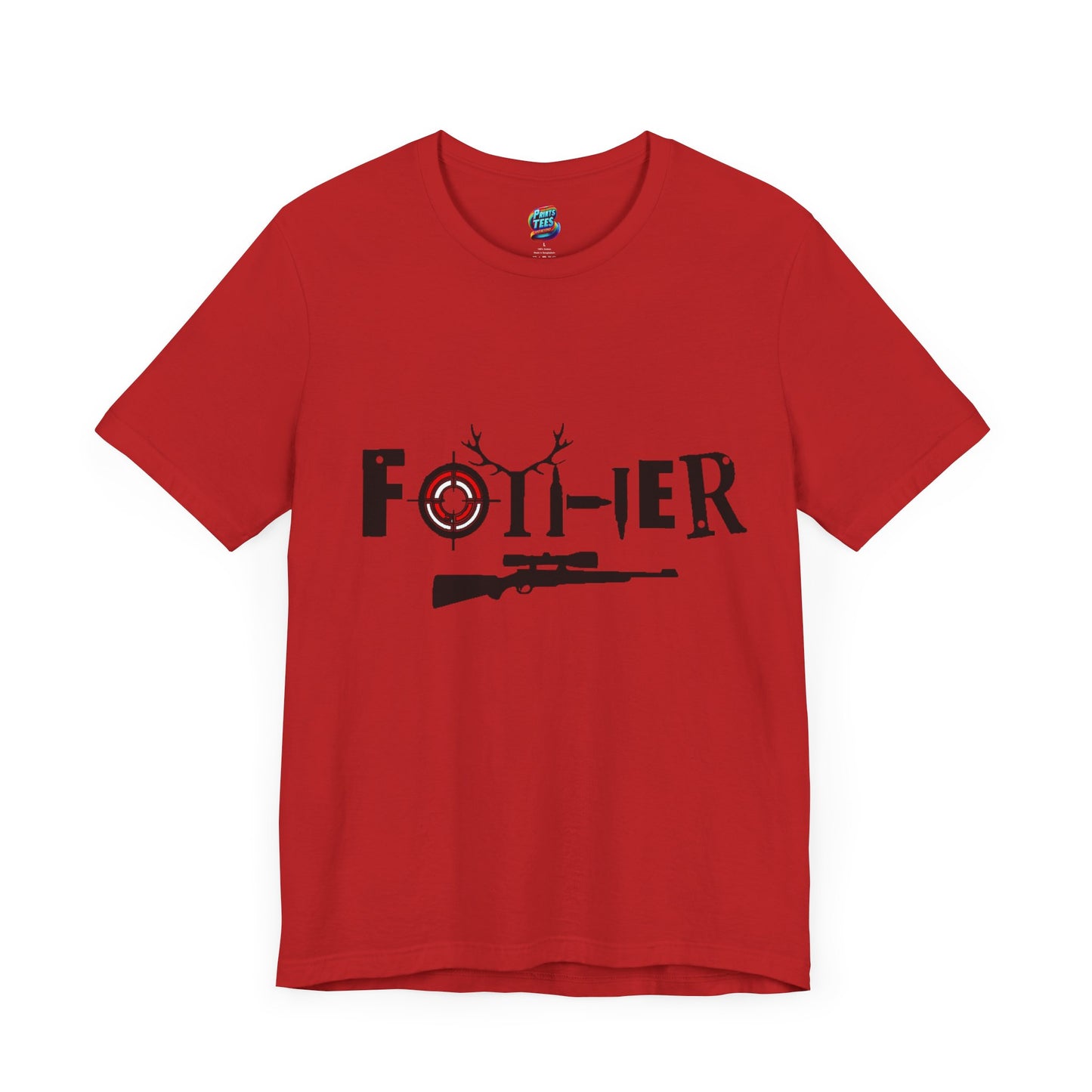 Hunting Father-Jersey Knit T-Shirt