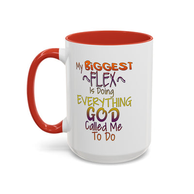 Biggest Flex-Accent Coffee Mug (11, 15oz)