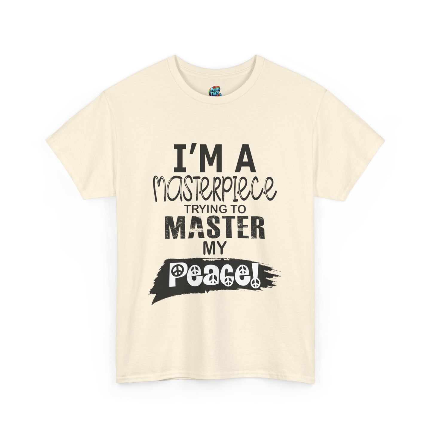 Master Peace-Black-Heavy Cotton Classic Tee