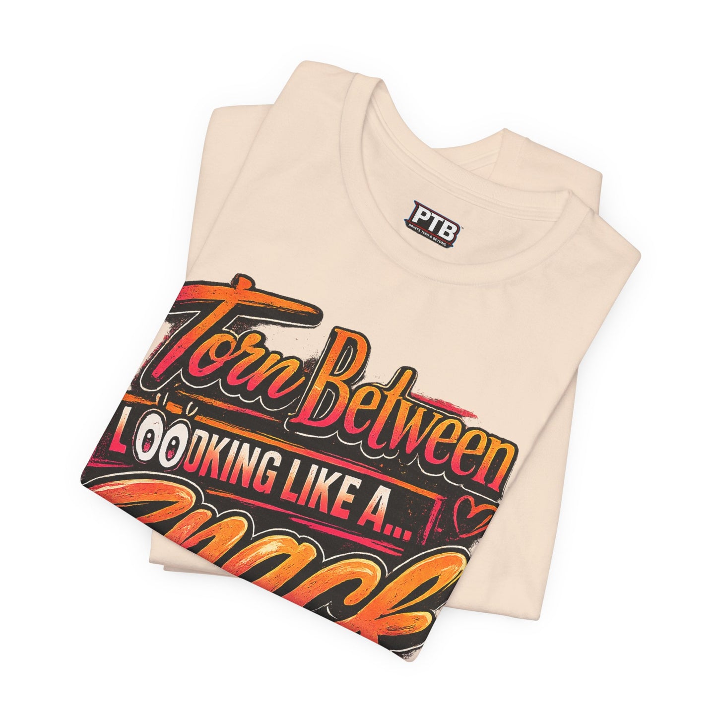 A Snack-Funny Graphic Jersey Knit T-Shirt