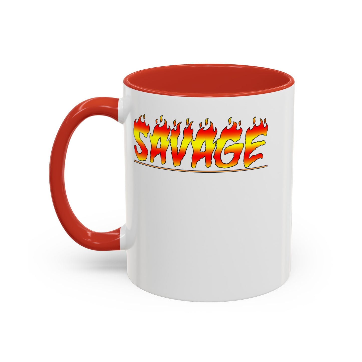 Savage Fire -Accent Coffee Mug (11, 15oz)