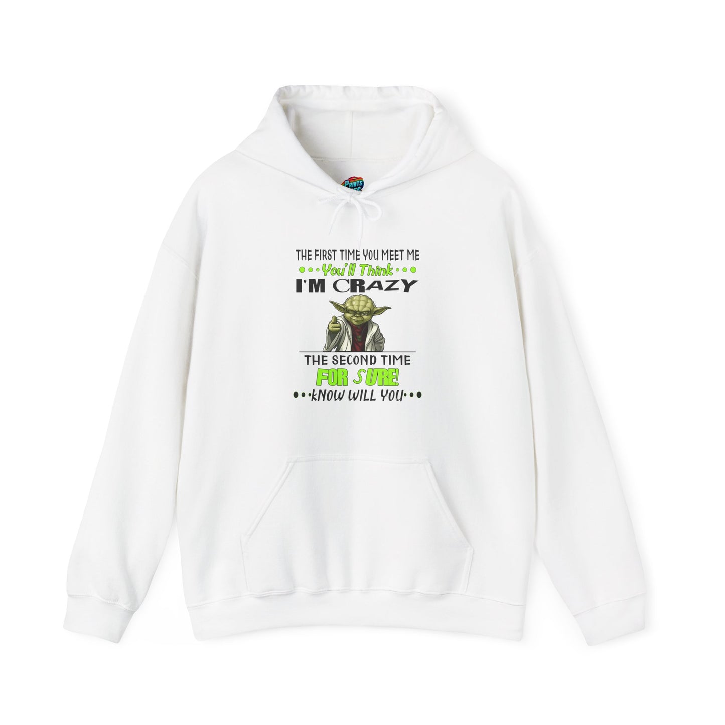 Crazy Yoda-Heavy Blend™ Classic Hoodie