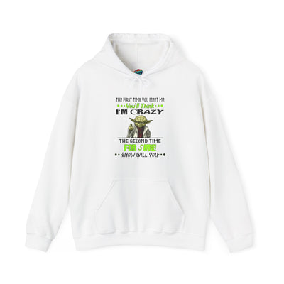Crazy Yoda-Heavy Blend™ Classic Hoodie