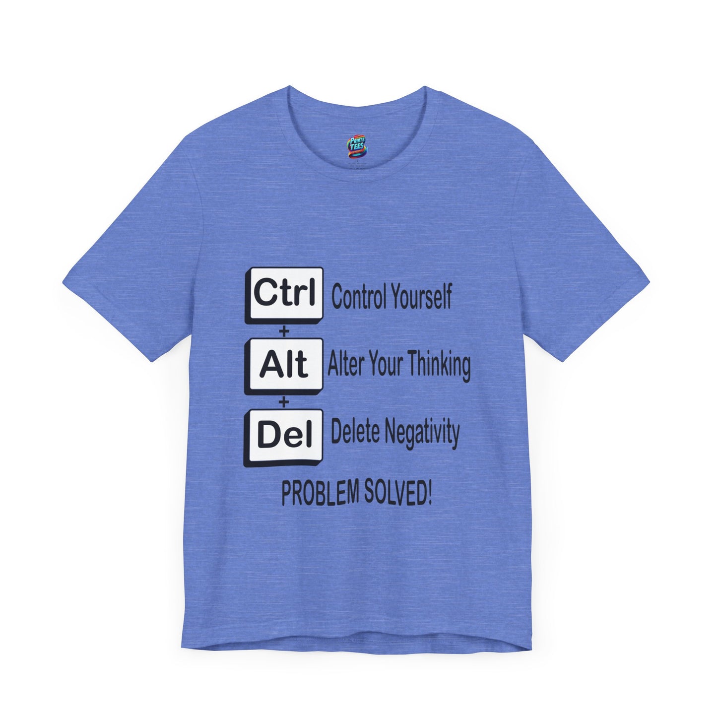 Ctrl-Alt-Del-Jersey Knit T-Shirt