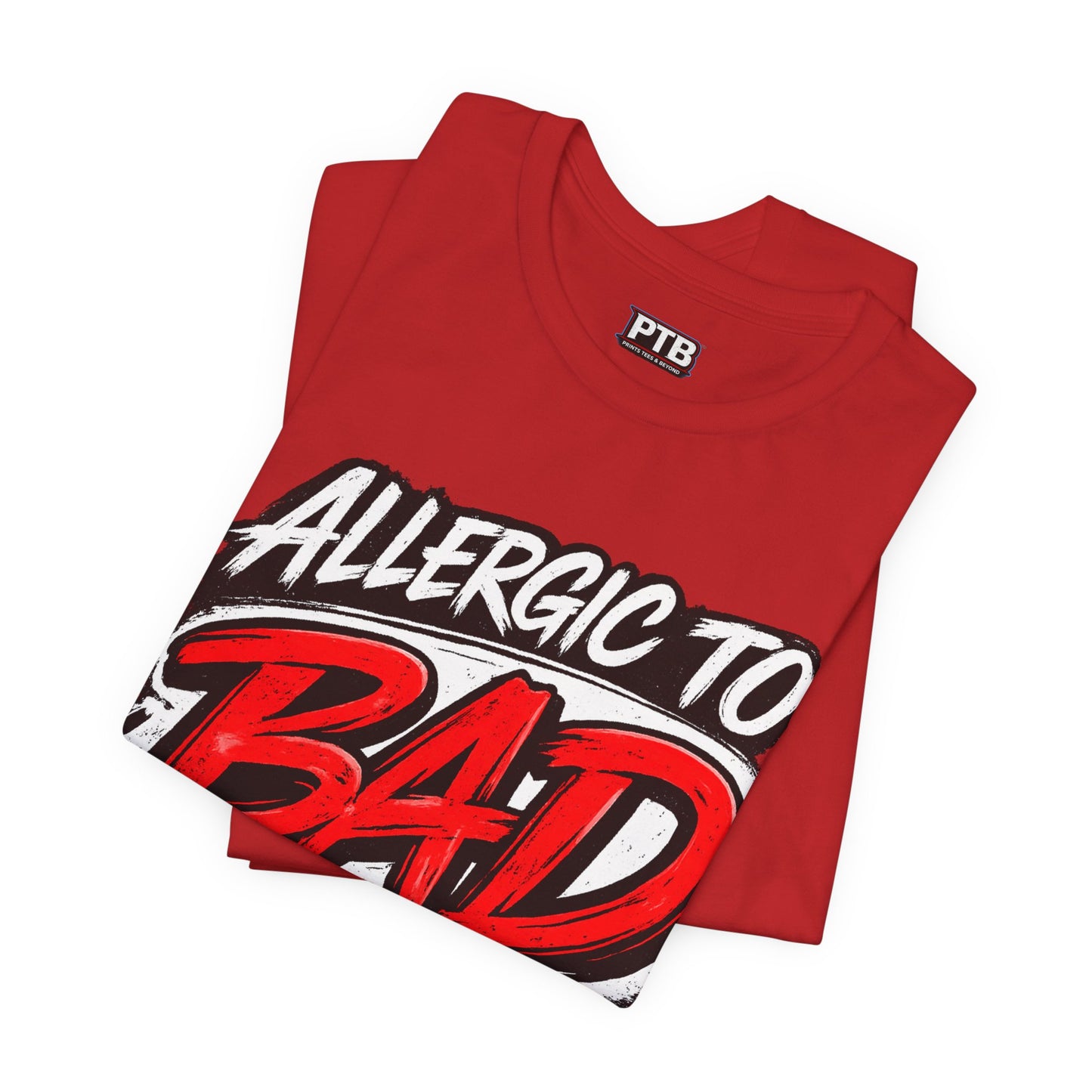 Allergic To Bad Energy-Premium Jersey Tee
