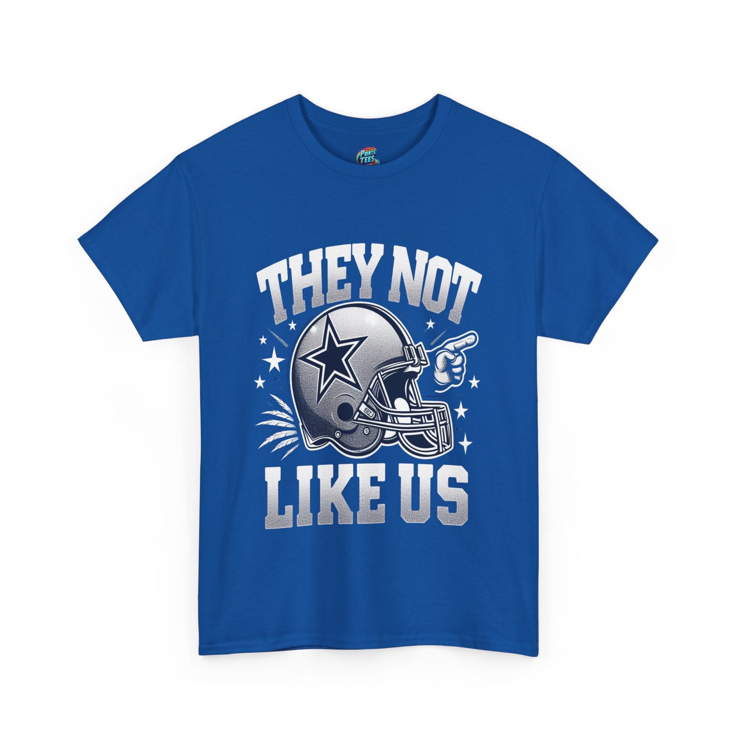 They Not Like Us Helmet-Side Finger-Heavy Cotton Classic Tee