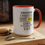 Christian Under Construction-Accent Coffee Mug (11, 15oz)