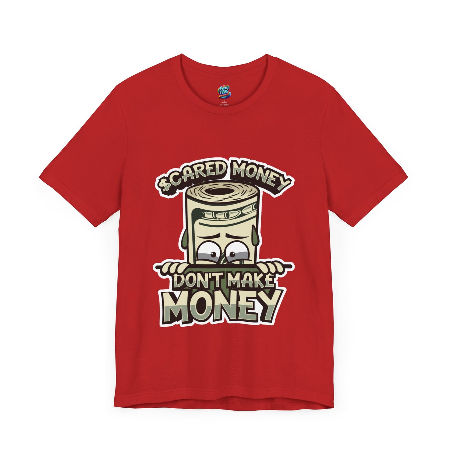 Scared Money-Jersey Knit T-Shirt