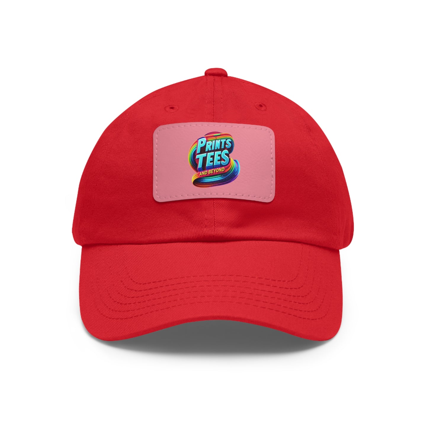 PTB-Dad Hat with Leather Patch (Rectangle)