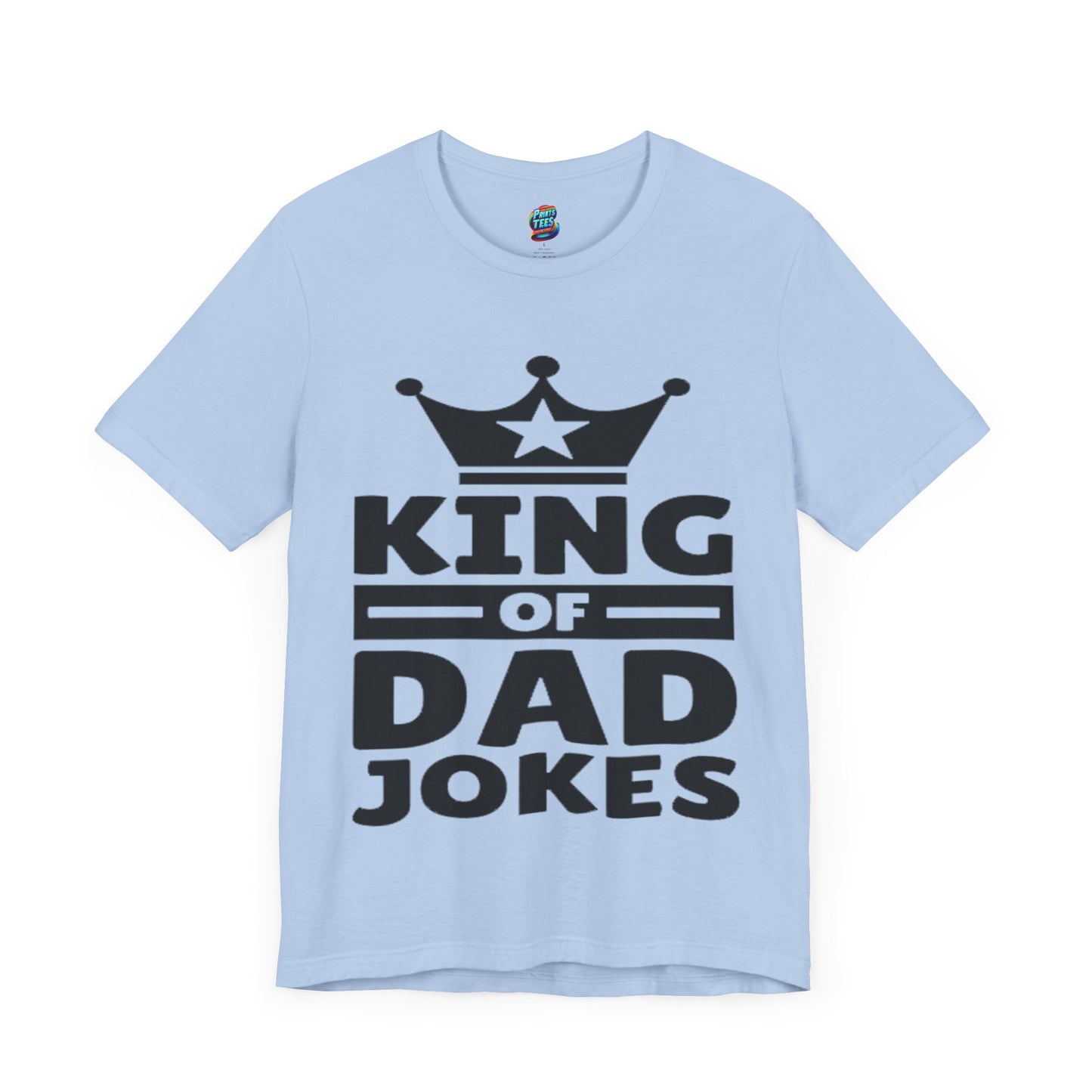 King of Dad Jokes-Jersey Knit T-Shirt