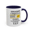 Christian Under Construction-Accent Coffee Mug (11, 15oz)