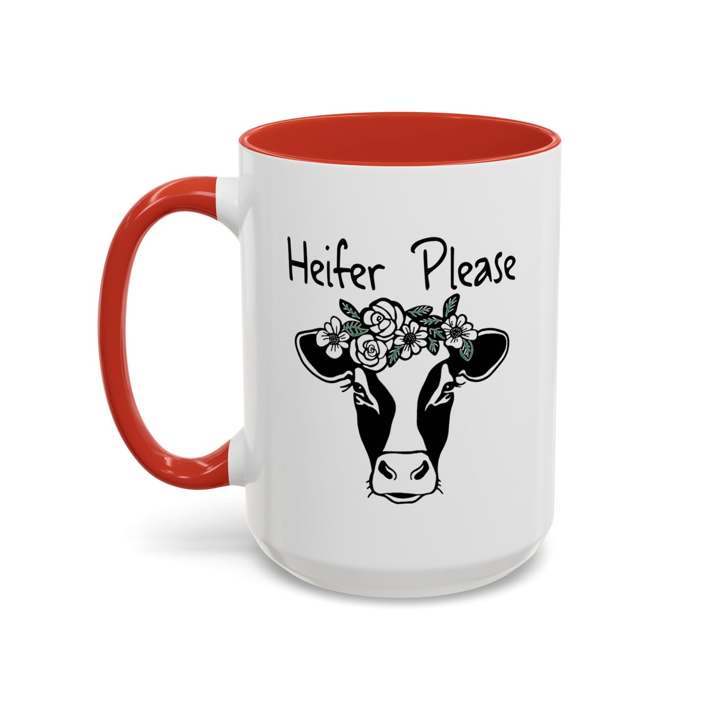 Heifer Please-Accent Coffee Mug (11, 15oz)