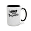 Mind Your Business-Accent Coffee Mug (11, 15oz)