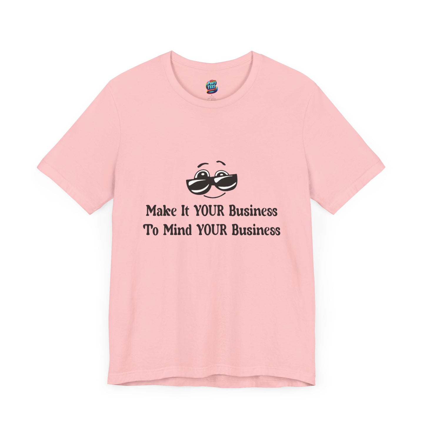 Make it Your Business-Jersey Knit T-Shirt