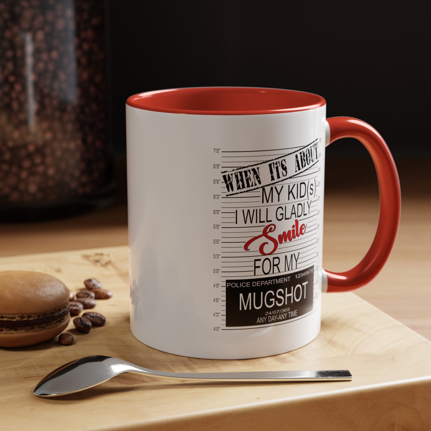 Mugshot-Accent Coffee Mug (11, 15oz)