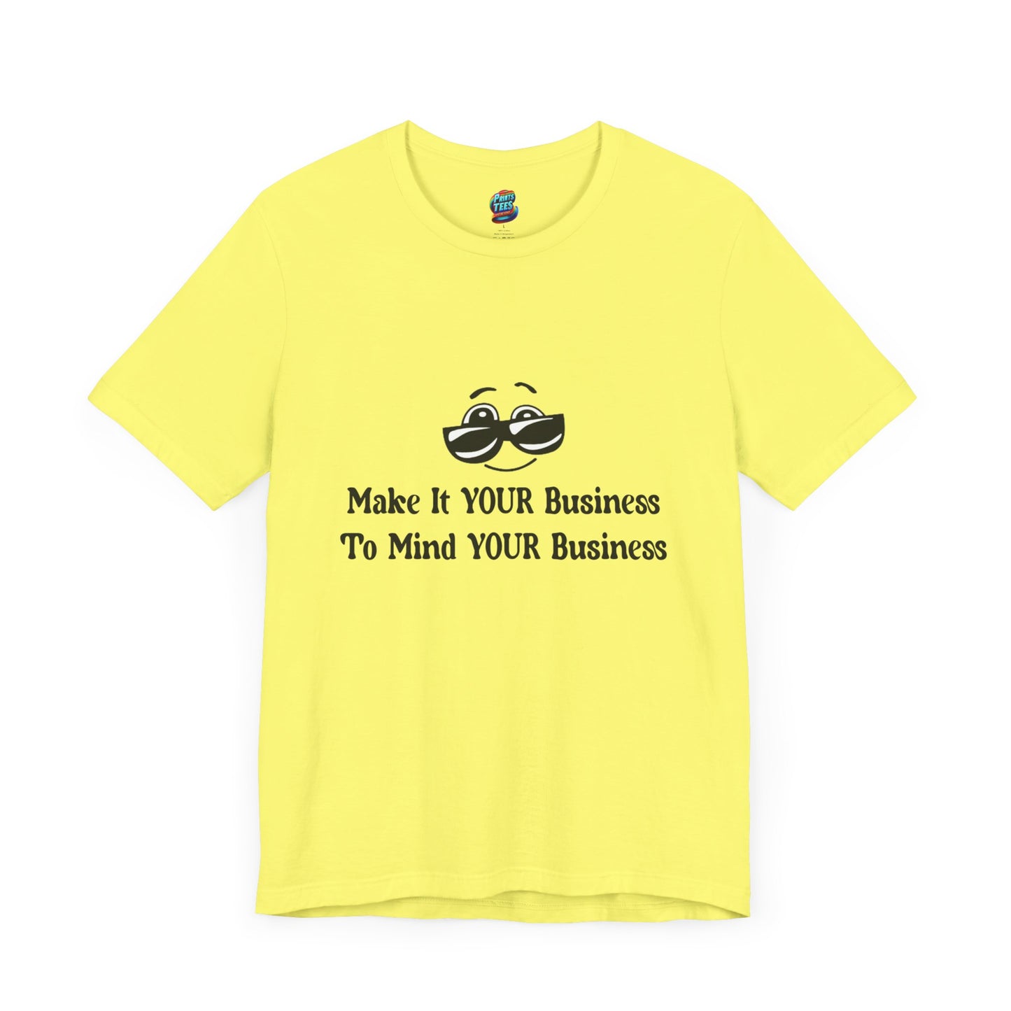 Make it Your Business-Jersey Knit T-Shirt