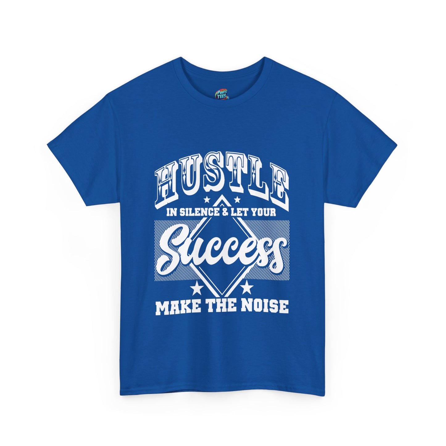 Hustle in Silence-Heavy Cotton Classic Tee