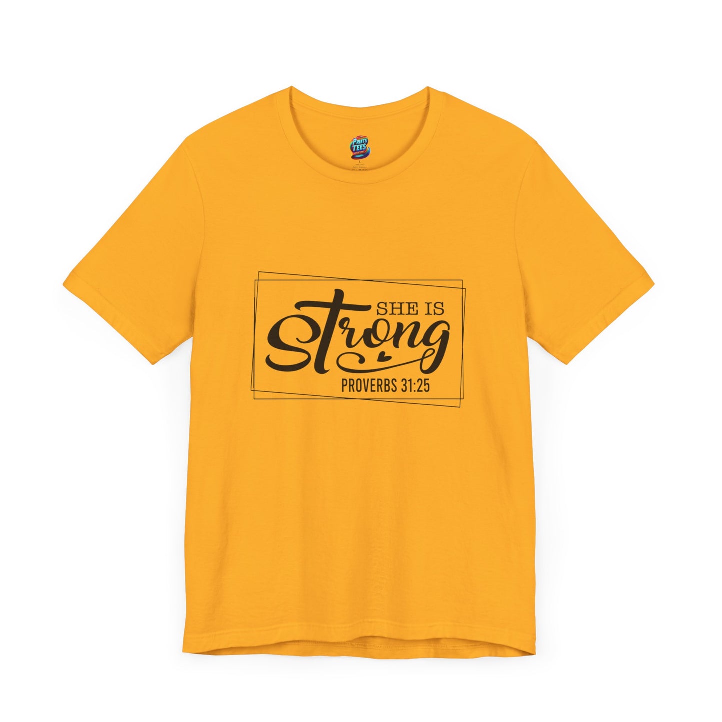 She is Strong-Jersey Knit T-Shirt