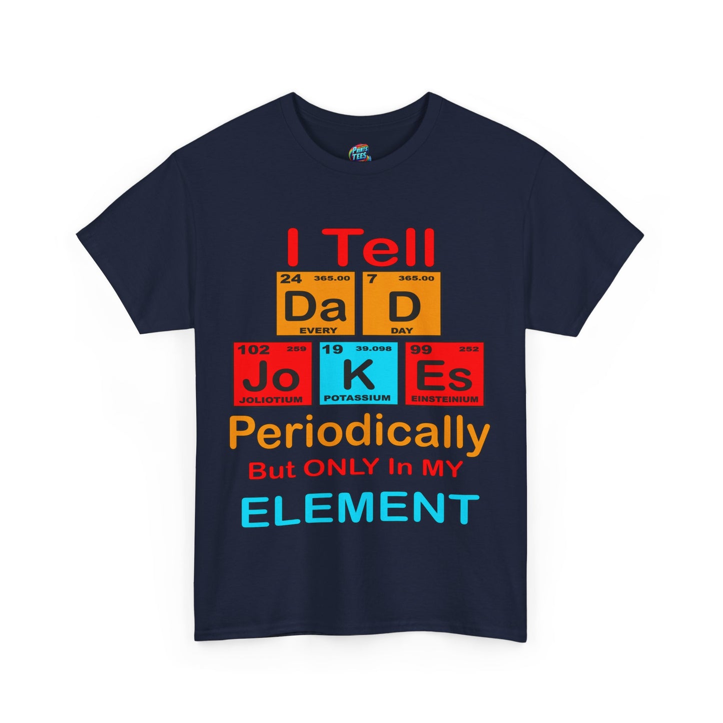 Dad Jokes-Heavy Cotton Classic Tee