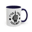 Fu(k Your Feelings-Middle Finger-Accent Coffee Mug (11, 15oz)