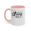 She is Strong-Accent Coffee Mug (11, 15oz)