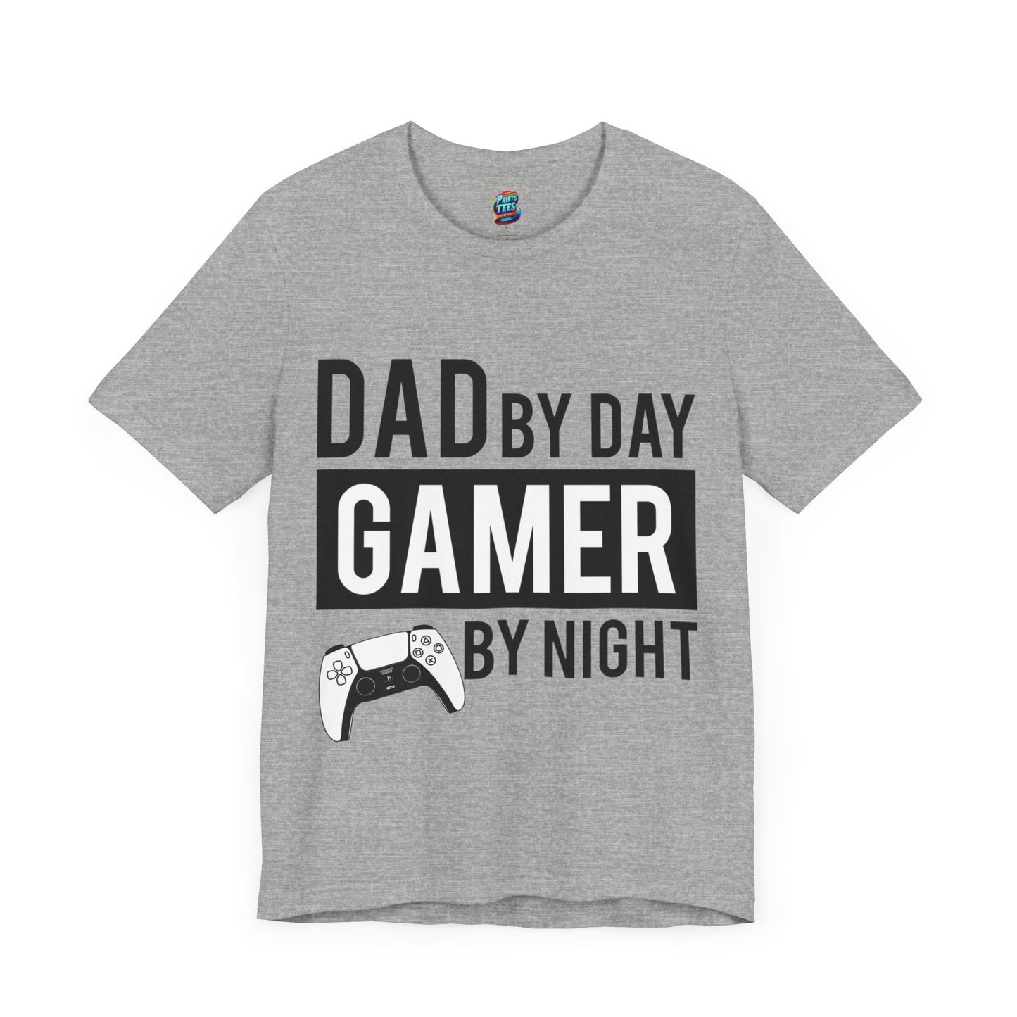 Dad by Day-Jersey Knit T-Shirt