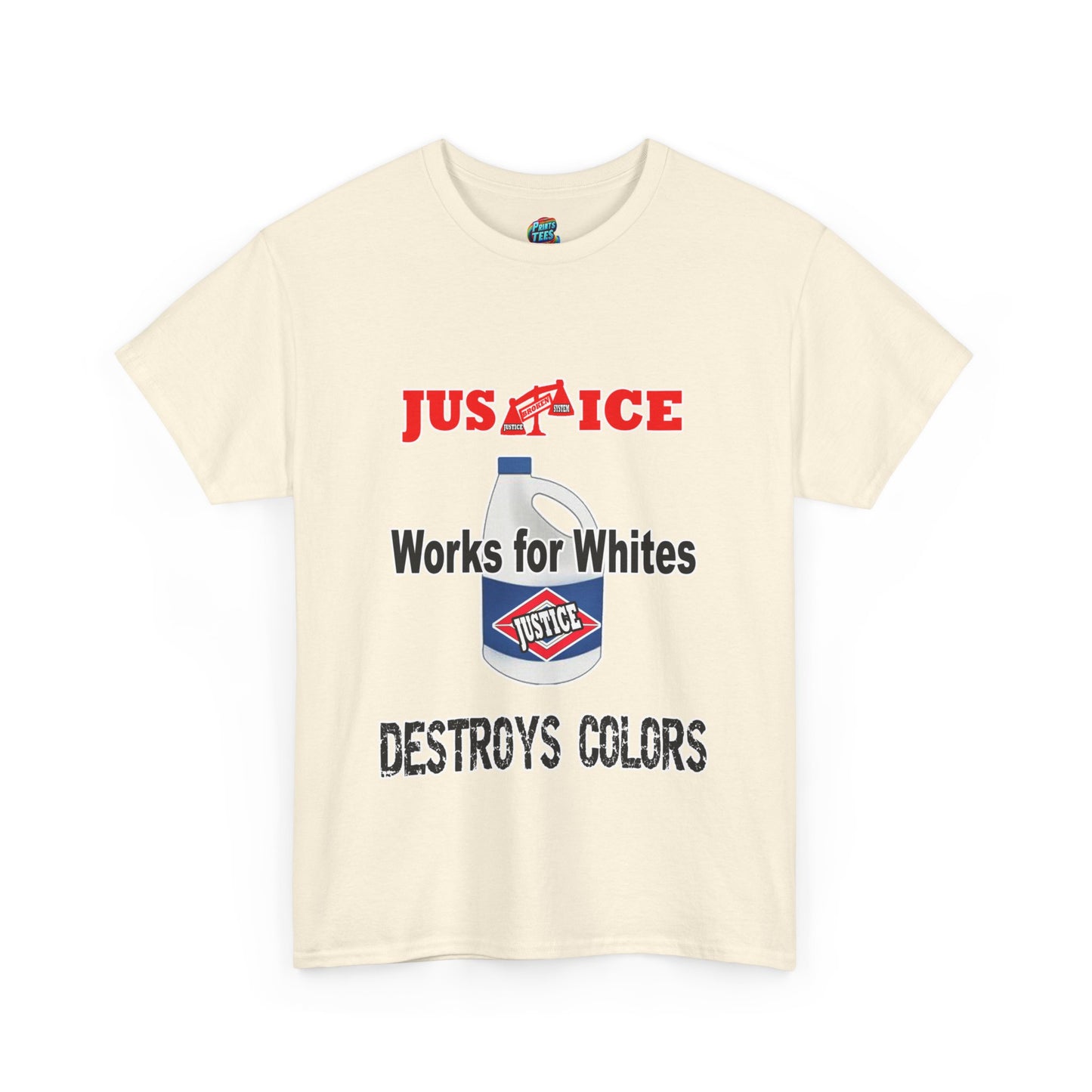 Justice System-Heavy Cotton Classic Tee