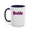 Baddie Gradient-Accent Coffee Mug (11, 15oz)