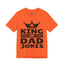 King of Dad Jokes-Jersey Knit T-Shirt