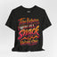 A Snack-Funny Graphic Jersey Knit T-Shirt