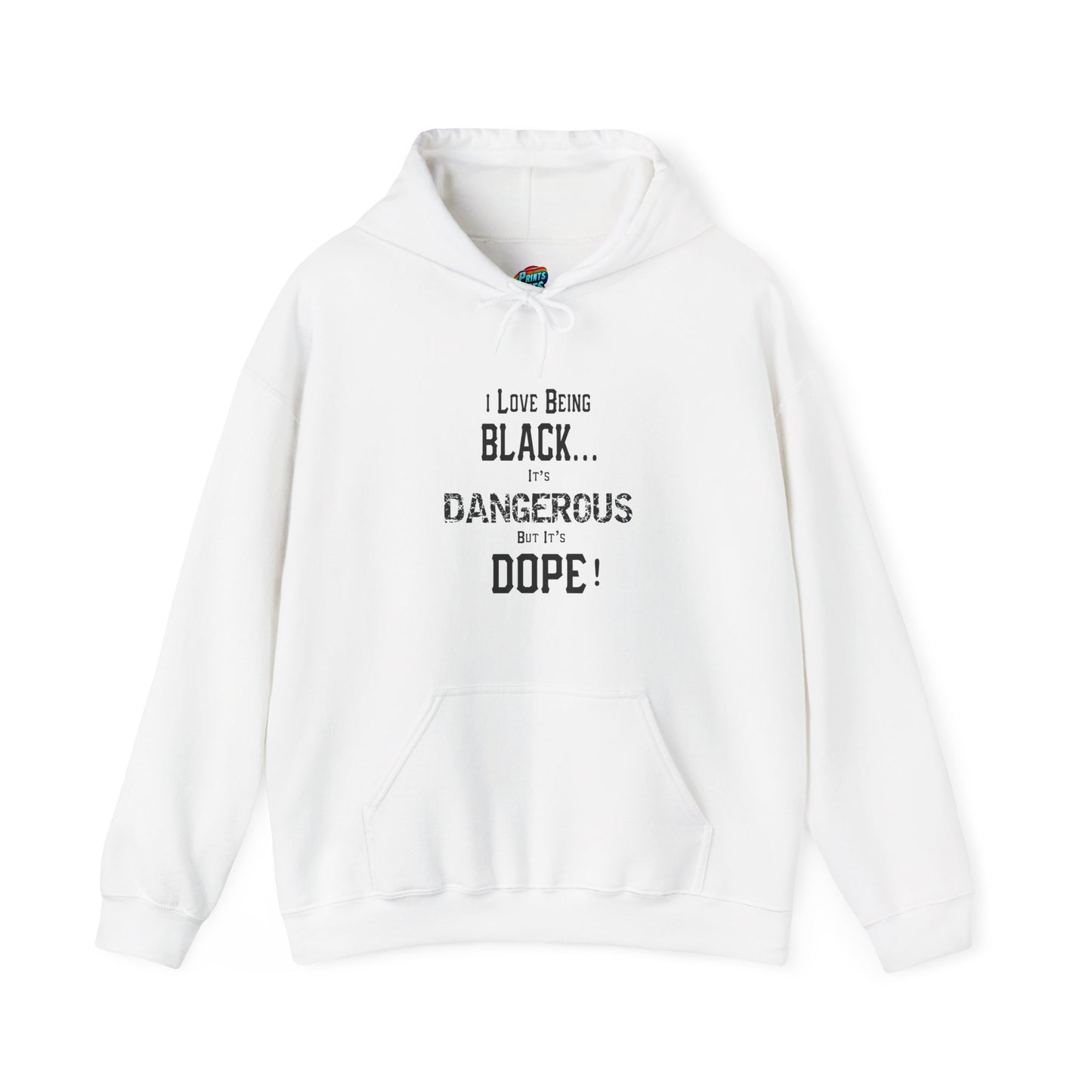 Black is Dangerous-Heavy Blend™ Classic Hoodie