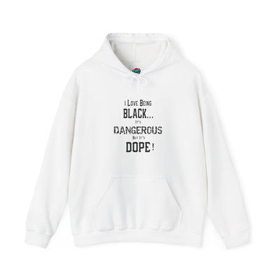 Black is Dangerous-Heavy Blend™ Classic Hoodie
