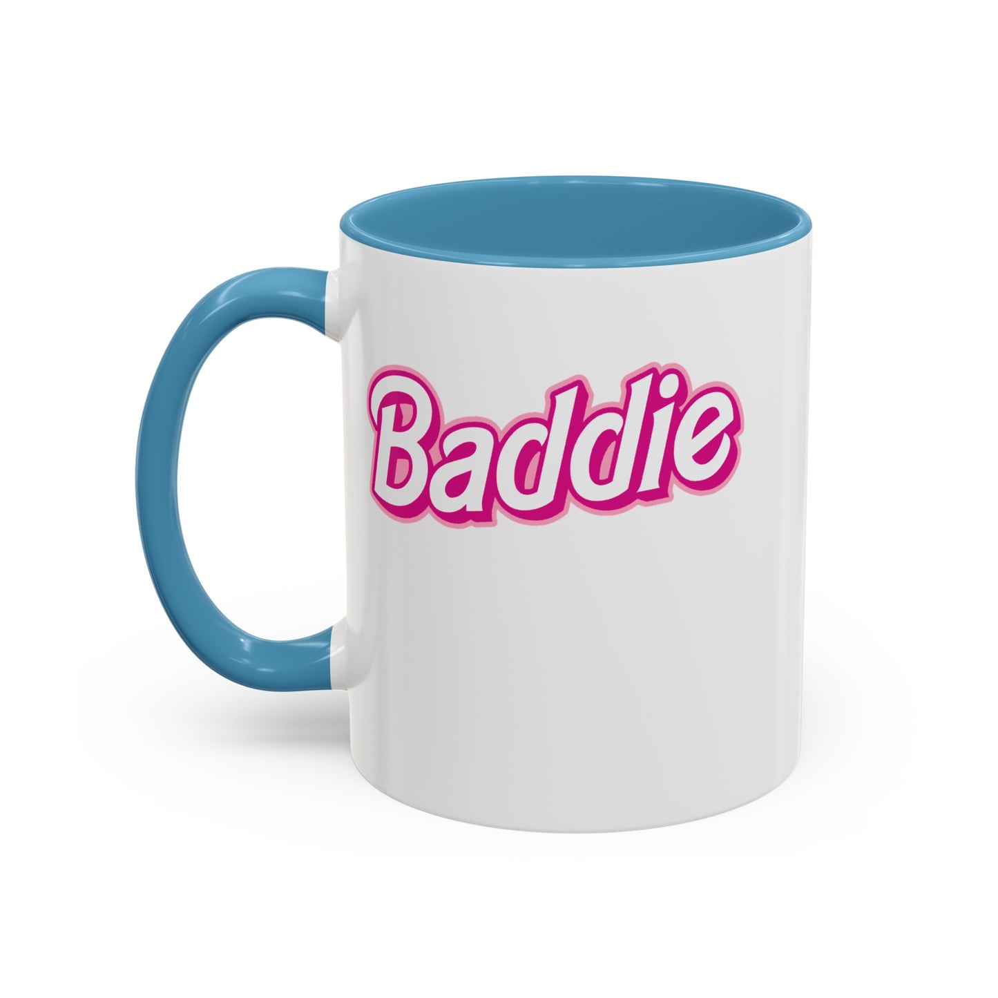 Pink Baddie-Accent Coffee Mug (11, 15oz)