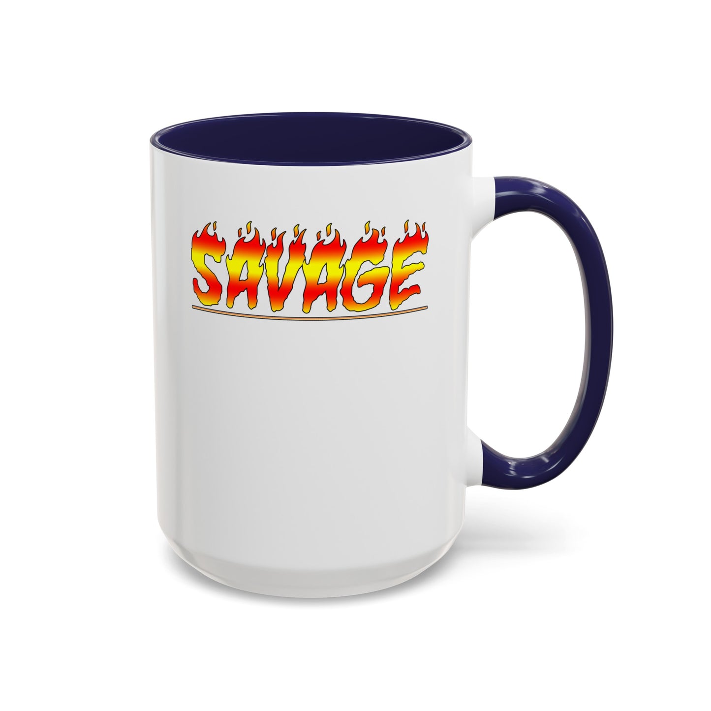 Savage Fire -Accent Coffee Mug (11, 15oz)