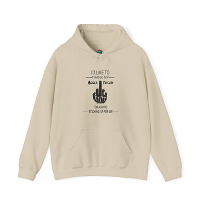Fu(k You-Middle Finger-Heavy Blend™ Classic Hoodie