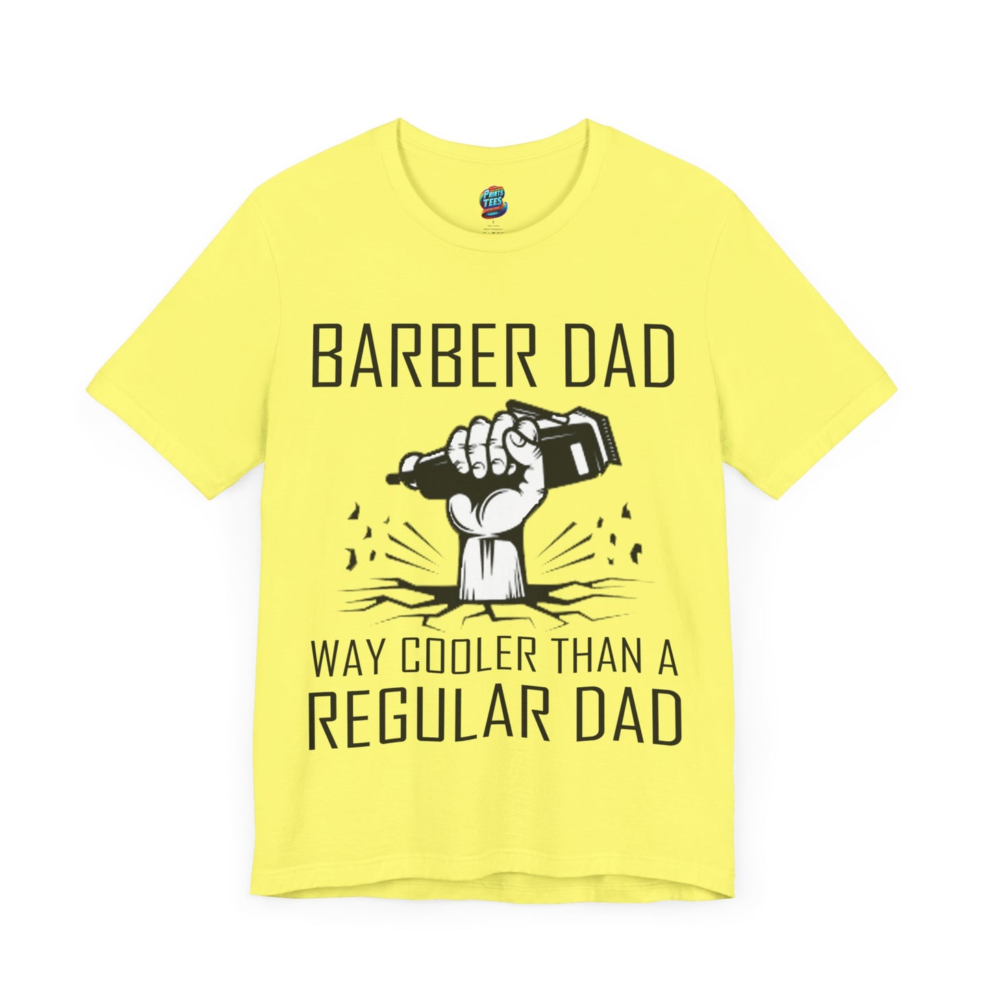 Clipper Barber Dad-Jersey Knit T-Shirt