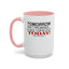 Cuss Them Out-Accent Coffee Mug (11, 15oz)