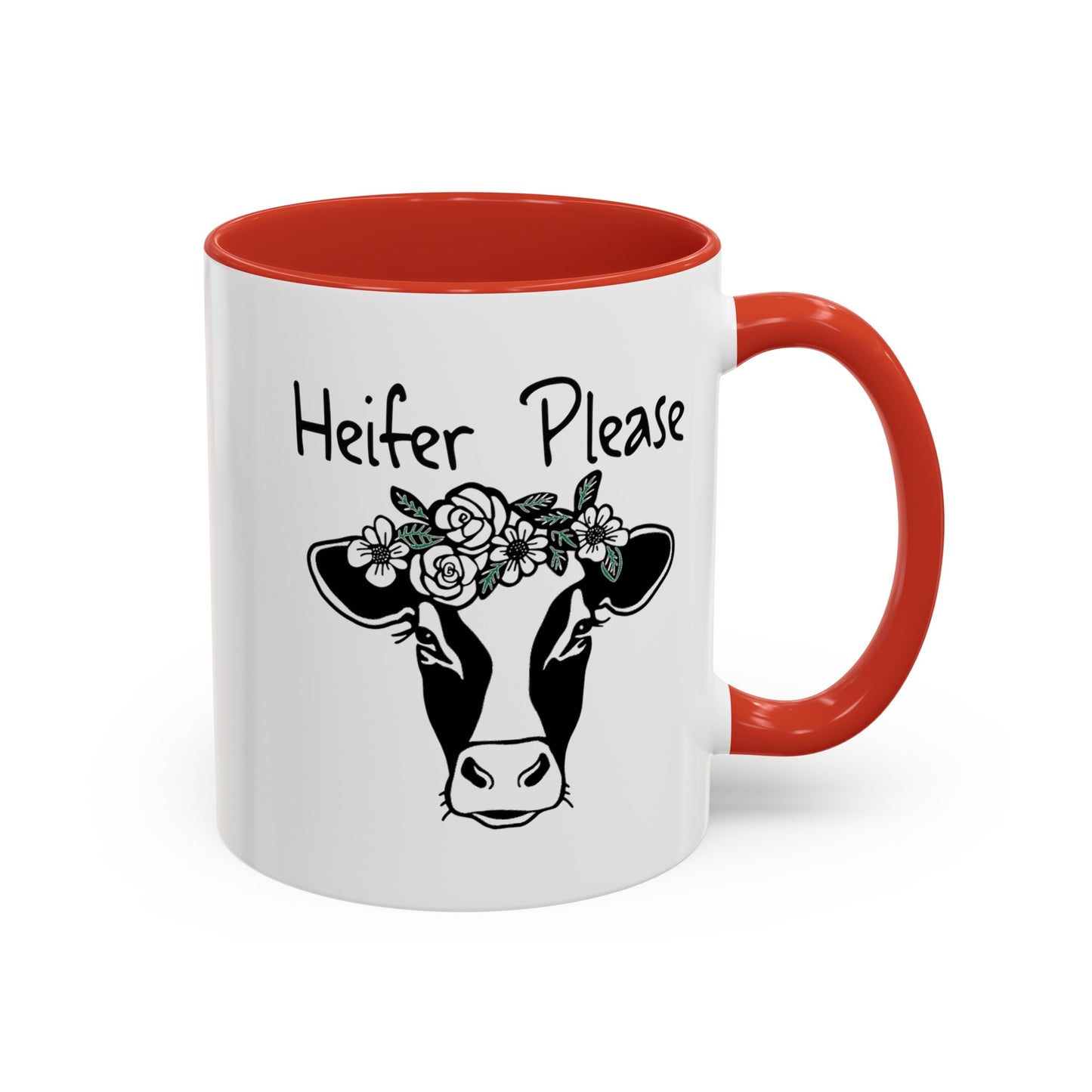 Heifer Please-Accent Coffee Mug (11, 15oz)