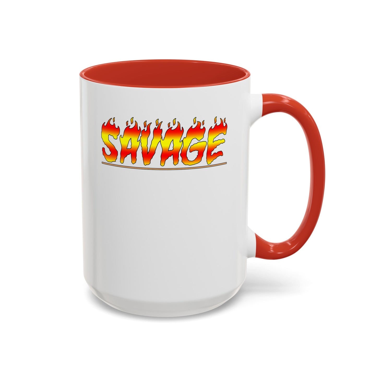Savage Fire -Accent Coffee Mug (11, 15oz)