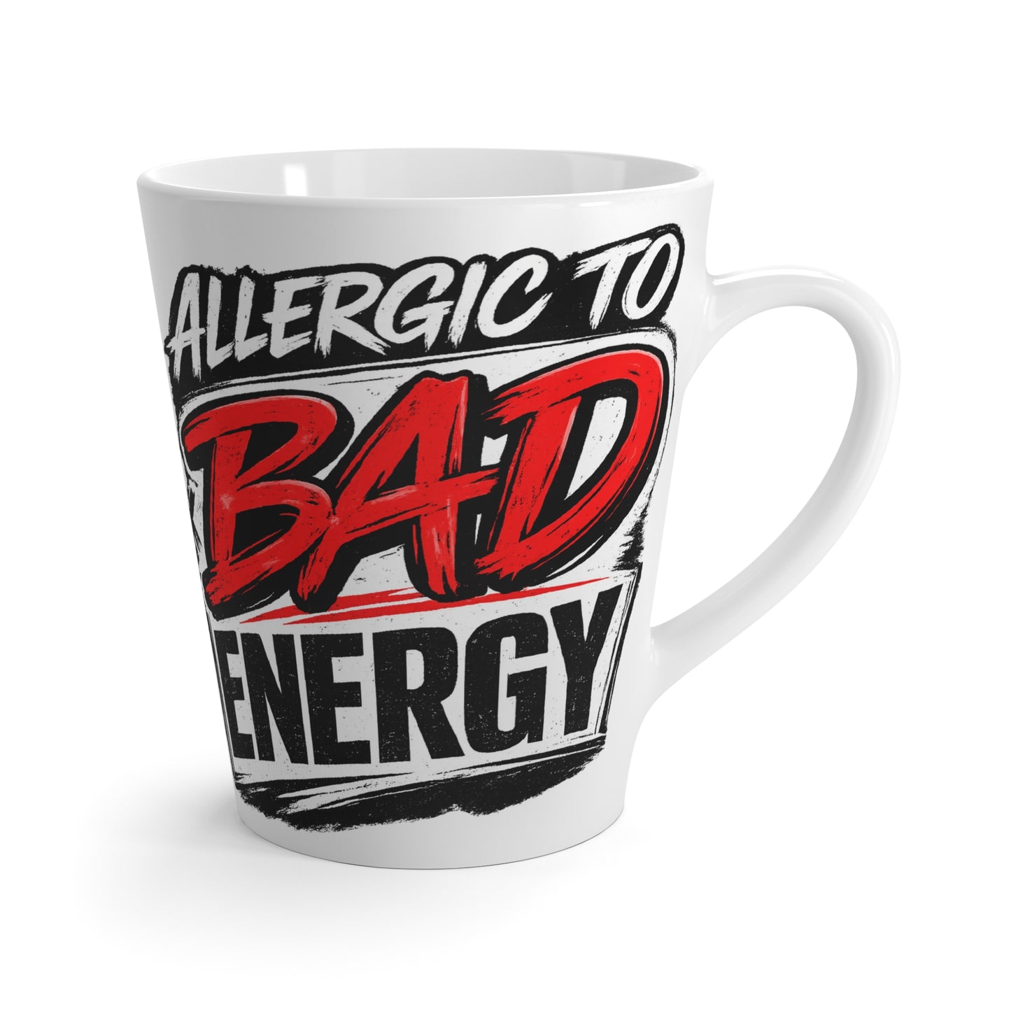 Allergic to Bad Energy Latte Mug