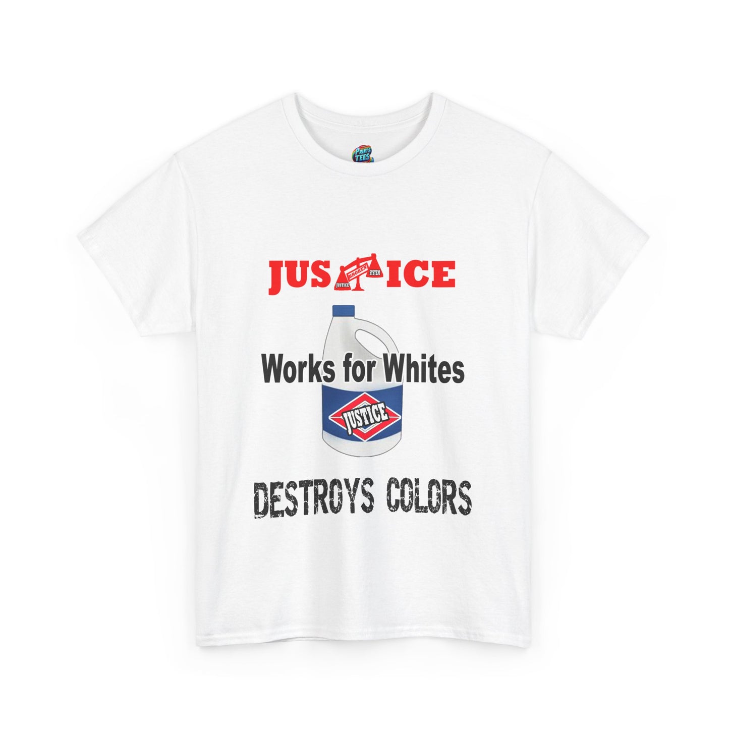 Justice System-Heavy Cotton Classic Tee